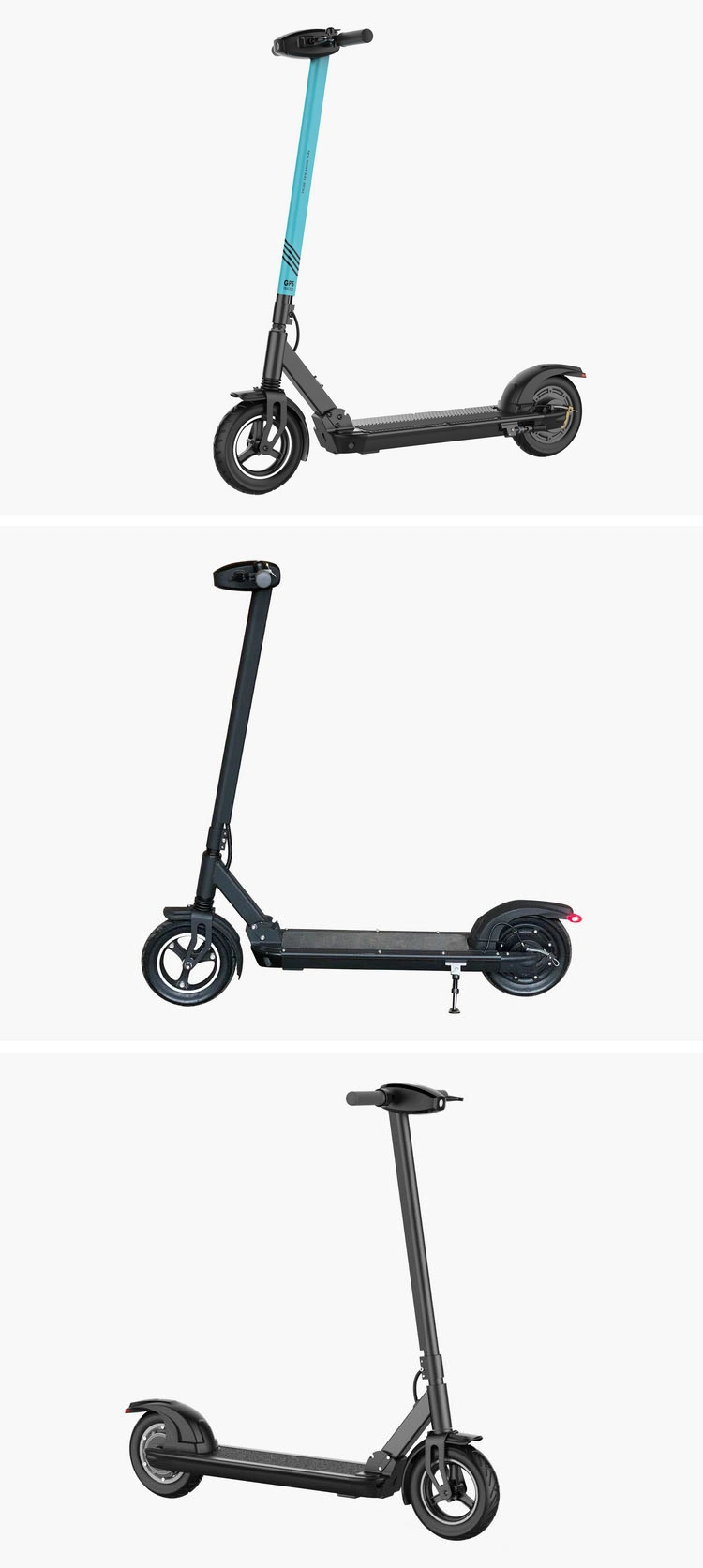 Powerful Multiple Colors GPS Shared Electric Scooter with Lithium Battery