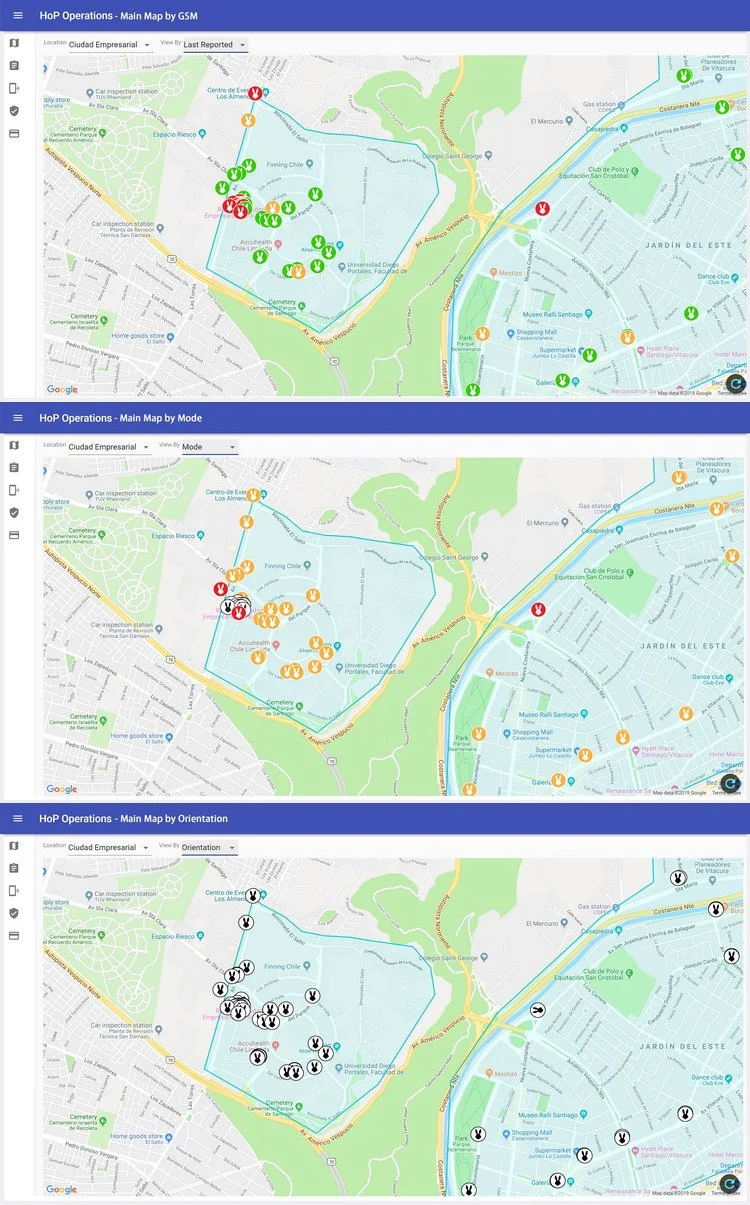 2023 Popular GPS APP Brake Lock Changeable Battery Kick E Scooter Shared