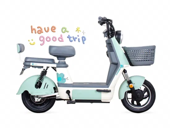 Good Assistant for Urban Commuting 350W 48V Lithium Battery Electric Motorcycle with Cargo Basket Electric Scooter